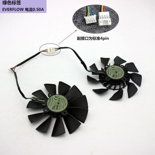 T129215SU FD10015H12S for ASUS GTX780 GTX780TI R9 280X/290X Graphics Video Cards Cooling fan