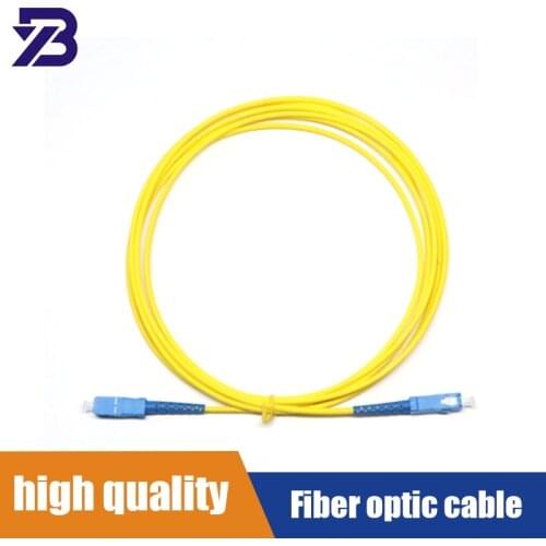 Optic Fiber Jumper Patch Cord SC/UPC-SC/UPC SM Single fiber 3M
