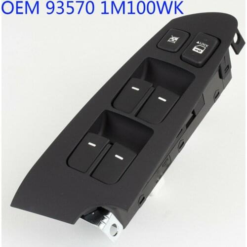 For FORTE Driver front left Master power window Lifter switch Electric window glass switch With Panel Forte Koup Cerato