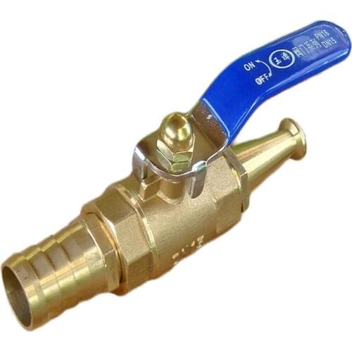 Brass Sprinkler Household Fire Sprinkler PS1 Long Handle Brass Ball Valve Switch High Pressure Car Washing Water Gun Sprinkler