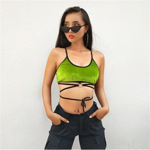Womens Tank Top Summer Fashion Casual Tops For Lady Solid Green Feminino Vestido Femme Clothing