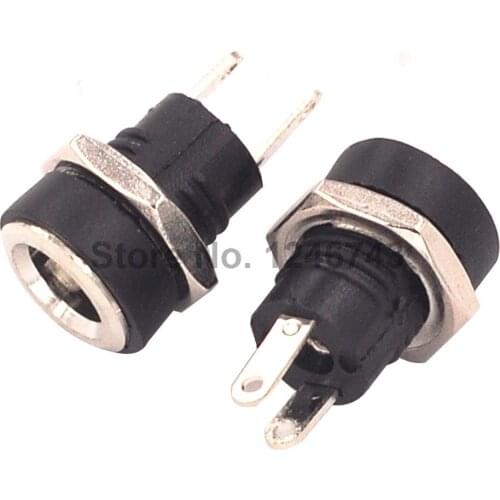 5PCS DC-022B DC Power Jack Connector Adapter Interface DC022B 5.5X2.1MM Supply