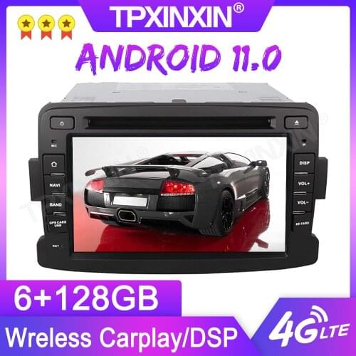 Android 11.0 6+128G For Ford Fiesta 2013-2016 GPS Car Multimedia Player Headunit Audio Radio Navigtion Tape Recorder
