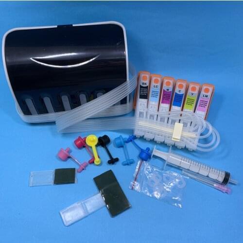 CISS T2431XL ink cartridge T2431 - T2436 with chip for Epson Epson XP-750 XP-850 XP-950 XP-760 XP-860 XP-55 (Europe)