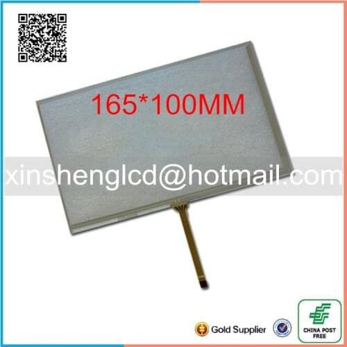 New 7'' AT070TN92,AT070TN93 AT070TN90 AT070TN94 touch screen digitizer,panel 165mm*100mm giving Extension cord