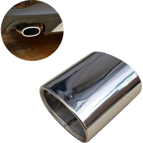 For BMW X3 20i 20d Chrome Muffler Tailpipe Exhaust Rear Tail End Tips Cover Decorate Accessories