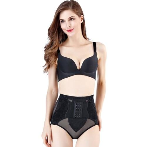 Women Slim Body Bunch Wist Contract Abdomen Pantiest Shapeware Corset Satin Boned Lace Sexy Bustier thin thigh body shapewear