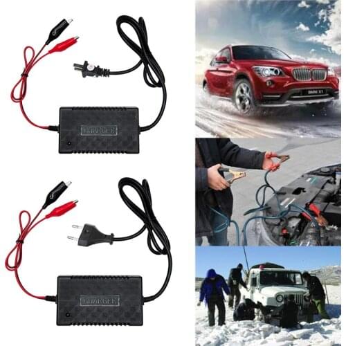 Intelligent Car Motorcycle ATV DC 12V/2A Smart Fast Universal Multi-mode Rechargeable Battery Charger Tender Maintainer