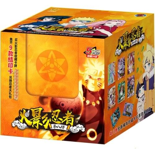 Narutoes Cards Letters Paper Card Letters One Games Children Anime Peripheral Character Collection Kids Gift Playing Card Toy