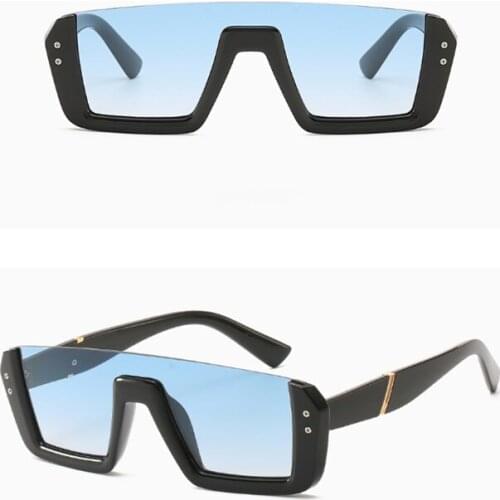 Fashion Cool Half Frame Style Gradient Vintage Sunglasses Unisex Trend Sun Glasses Oculos De Sol 0248 men women sun glasses