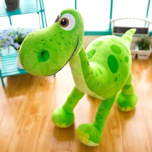 Cartoon Standing Dinosaur Plush Toys Baby Smoothing Accompany Stuff Children Childhood Playmates Soft Exquisite Workmanship