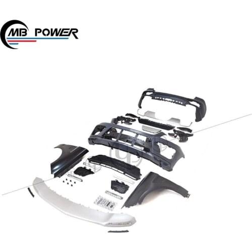 ML-class W166 ML63 style body kit fit for high quality pp material 2013 year~ ML-class W166 ML63 style fender duct body kit