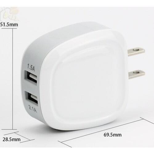 New Develop 5V 2A 2USB Port EU us Plug egg Wall Charger Adapter Travel Power For iPhone usb charger portable charger 300PCS/LOT