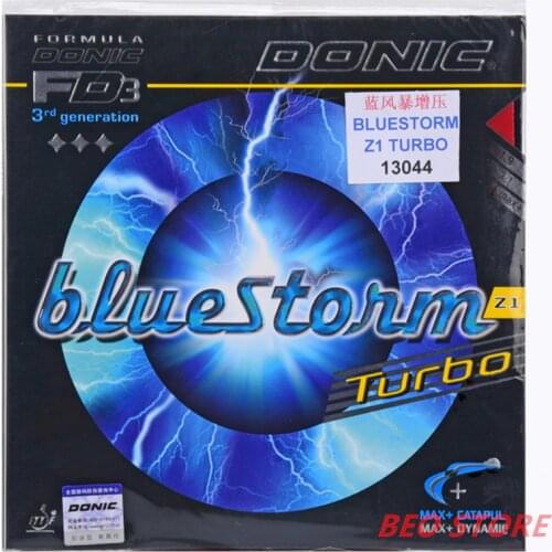 DONIC Bluestorm Z1 Turbo pimples in with sponge tenis de mesa table tennis rubber ping pong