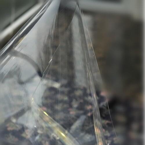 1.0mm thickness ultra transparent TPU leather material