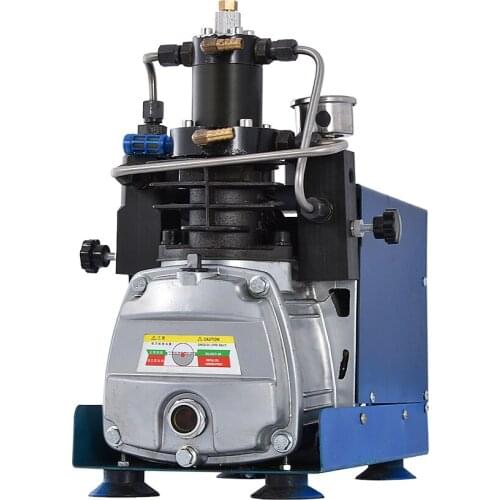 30Mpa High Pressure Air Pump Electric Mini Air Compressor Water Cooled Air Pump With Oil-water Separator 220V 1800W 2800r/min