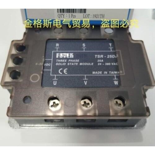 100% Original Authentic Taiwans three-phase solid state relay / thyristor modules TSR-25DA