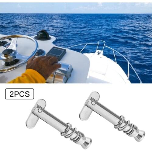 2PCS Quick Release Pin For Boat Marine Stainless Steel Safety Stop Pin For Boat Deck Hinge Pin Fittings Boat Accessories Russia