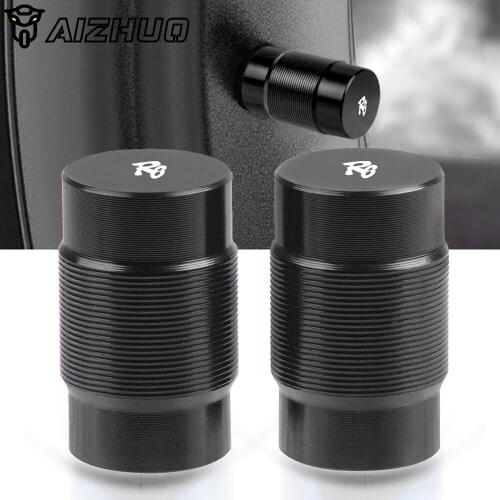 Wheel Tire Valve Caps CNC Aluminum Airtight Covers Motorcycle For YAMAHA YZFR6 YZF R6 2005-2018 2016 2006 2007 2008 2009 2010