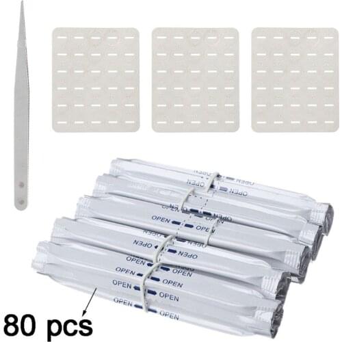 80Pcs For IQOS 2.4 PLUS LIL/LTN/HEETS/GLO Heater Wet Alcohol Cotton Swabs Double Head Cleaning Stick