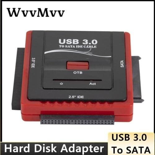 USB 3.0 To SATA/IDE Adapter Hard Drive adapter for Universal 2.5/3.5 HDD/SSD USB3.0 to IDE / SATA adapter Hard Disk Adapter