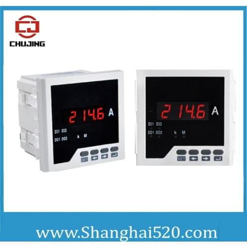 Free shipping ! 96X96MM Ampere meter Analog and Digital 0.5 Accuracy Class AC 220V single phase AC digital current meter CJ-AA31