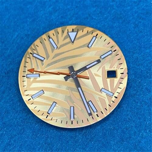 28.5mm Luminous Watch Dial +Watch Hands Spare Parts for 8215, 8200, 821A for ETA2836 Movement