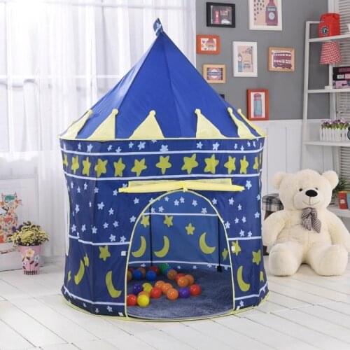 Kids 3 In 1 Tent Spaceship Tent Space Yurt Tent Game House Portable Children Ocean Ball Pool Rocket Ship Play Tent Ball Pool