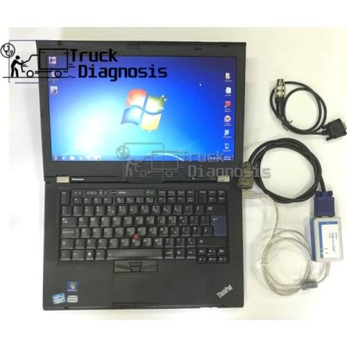 For MTU DIAGNOSTIC KIT (USB-to-CAN) MTU Diasys 2.71 MEDC ADEC Full Kit +T420 laptop