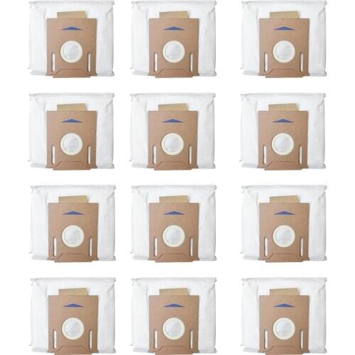 For ECOVACS DEEBOT OZMO T8 T8 AIVI Robot Vacuum Cleaner High Capacity Leakproof Dust Bag Replacement Accessories Parts Kits
