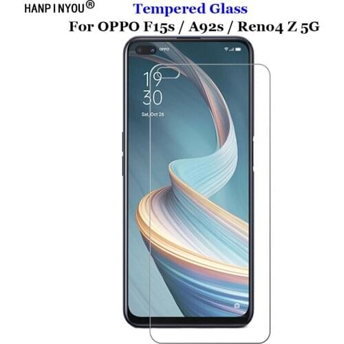 For OPPO A92s / F15s / Reno4 Reno 4 Z 5G 6.57" Tempered Glass 9H 2.5D Premium Screen Protector Protection Film