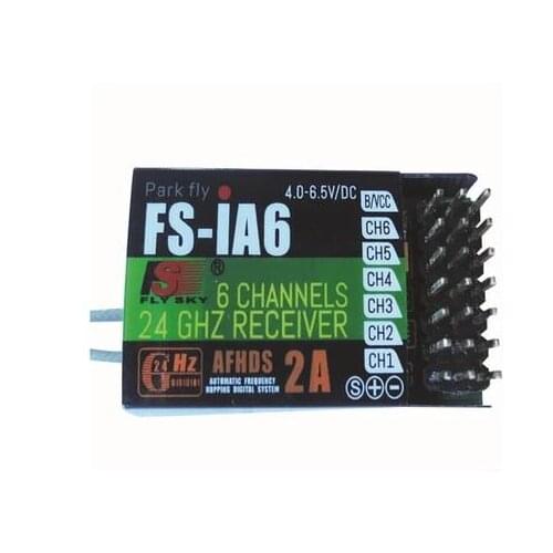 FS-IA6 FS IA6 6ch 2.4G RC Receiver For Flysky FS-I6 FSI6 RC Airplane SUNDRONE