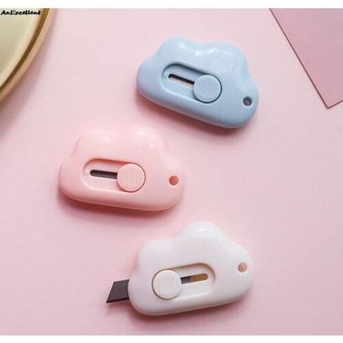 Student Stationery Art Supplies NEW Cute Mini Utility Knife Pocket Sized Craft Wrapping Box Paper Envelope Cutter Letter Opener