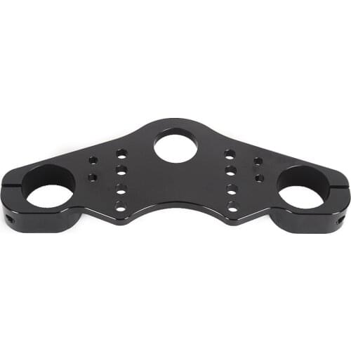 New Aluminum Motorcycle Front Fork Triple Clamp Top Plate Upper Triple Tree Top Clamp For BMW R75 R80 R100 1985