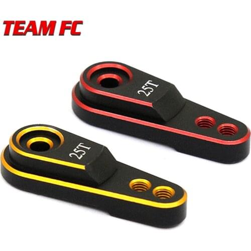 2pc Metal 25T M2.5 Steering Link Servo Arm for 1/10 RC Crawler TRAXXAS TRX4 TRX-4 Upgrade Parts
