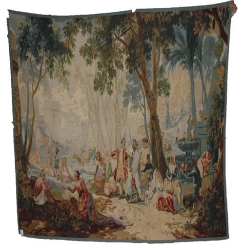 Tapestry tapestry gobelin wall tapestry lotus hanging wall tapestry tapestry fabric