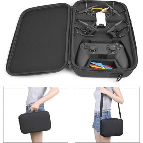 Outdoor Portable Carrying Storage Bag with Shoulder for DJI Tello Drone Gamesir T1d Controller Lightness Convenient Carrier