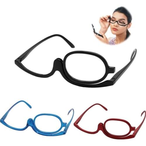 Magnifying Glasses Makeup Reading Glass Folding Eyeglasses Cosmetic