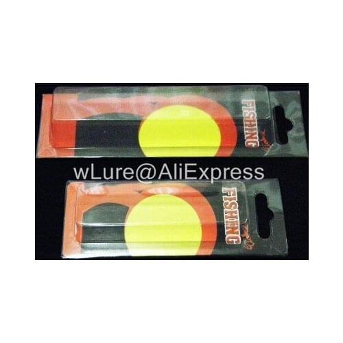 WLure 50 Retail Boxes per Pack 16cm 13cm 10cm Length No Logo on Hard Cardboard Retail Packaging for Fishing Lure PB