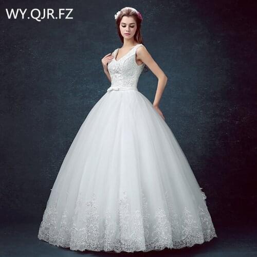 WY.QJR.FZ V-neck Wedding Dresses