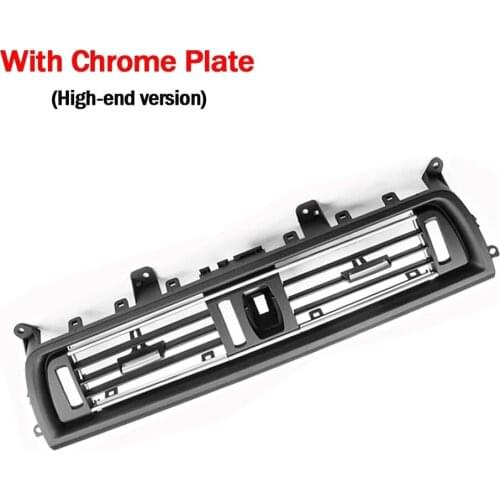 LHD/RHD Rear Center Console Air Vent Cover for BMW 5 Series 520D Vent Fresh Air Outlet Vents Grille for BMW 530d F10 F18 525d