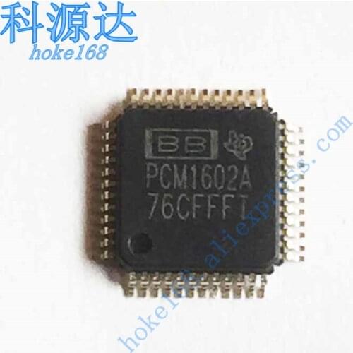 2pcs/lot PCM1602APT LQFP48 PCM1602A PCM1602 In Stock