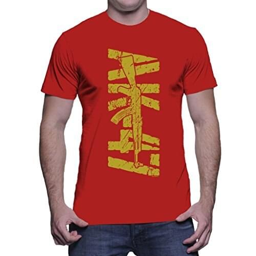 2019 Brand T-Shirt Homme Tees Cool T-Shirts Designs Best Selling Men Ak-47 Youth Round Collar Customized T-Shirts