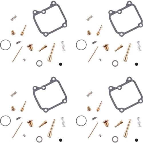 4 sets Carburetor Rebuild Kit Jets Needle Set Accessories Motorcycle fit for Yamaha GT80 MX 1974 1975 1976 1977 1978 1979 1980