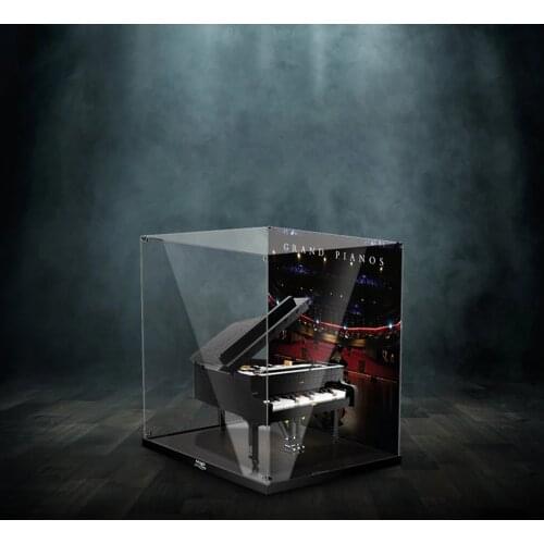 3mm Building Block Acrylic Display Box For 21323 (No Kit) For Children Kids Educational Toys Birthday Gift - Crystal Nut Type