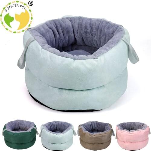 Bonzerpet Cat House Dog Bed Soft Winner Pet Sleeping Bag Cozy Bed High Quality Pet Suppliers