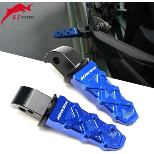 For YAMAHA NIKEN NIKEN GT 2018-2021 2020 2019 Motorcycle CNC Latest high quality Rear Foot Pegs Rests Passenger Footrests
