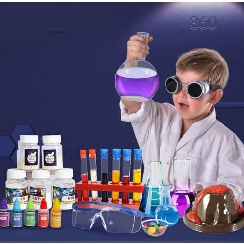 14 in 1 Steam Volcano Eruption Science Lab Toy Funny Activity for Children Elder than 8 years