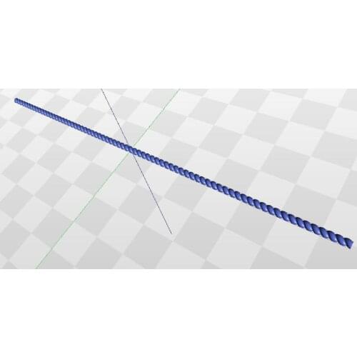 Meandr_39 relief model file format STL for cnc artcam