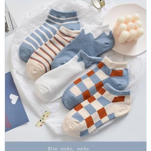 Fashion Women Boat Sock for Spring and Summer Lovely Pattern